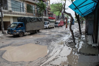 "Con đường đau khổ" qua phố Keo, huyện Gia Lâm: Đã có phương án khắc phục