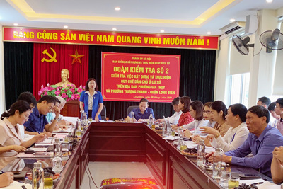 Trưởng ban Dân vận Thành ủy Nguyễn Thị Tuyến: Thực hiện quy chế dân chủ phải gắn với các nhiệm vụ trọng tâm