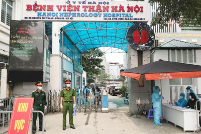 Từ 16 giờ 30 ngày 24/4, kết thúc cách ly y tế tại bệnh viện Thận Hà Nội