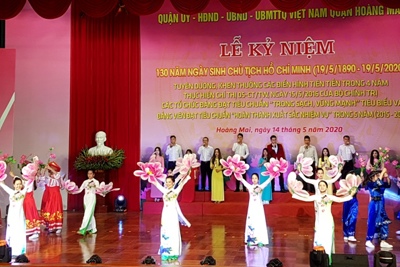 Quận Hoàng Mai: Long trọng tổ chức Lễ kỷ niệm 130 năm Ngày sinh Chủ tịch Hồ Chí Minh (19/5/1890-19/5/2020)