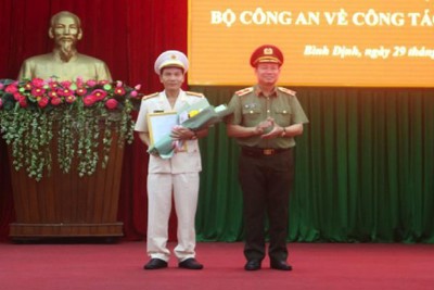 Công an tỉnh Bình Định có Giám đốc mới