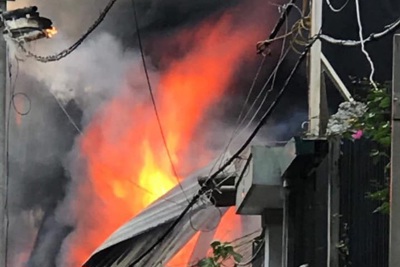 Hà Nội: Nhanh chóng dập tắt vụ cháy nhà ở phố An Dương