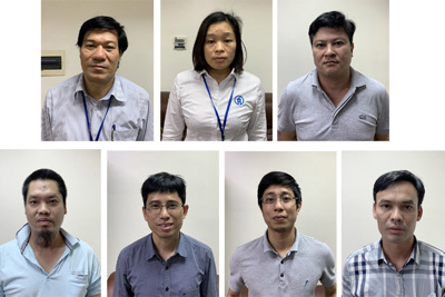 Khởi tố Giám đốc CDC Hà Nội Nguyễn Nhật Cảm và 6 đồng phạm