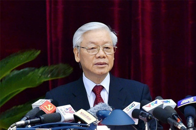 Tổng Bí thư, Chủ tịch nước Nguyễn Phú Trọng biểu dương lực lượng phòng, chống thiên tai