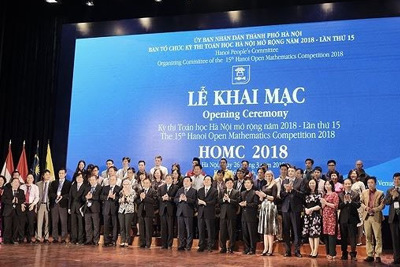 Khai mạc kỳ thi toán học Hà Nội mở rộng