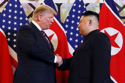 Thượng đỉnh Trump - Kim tại Hà Nội lọt top những hình ảnh thế giới ấn tượng trong tuần