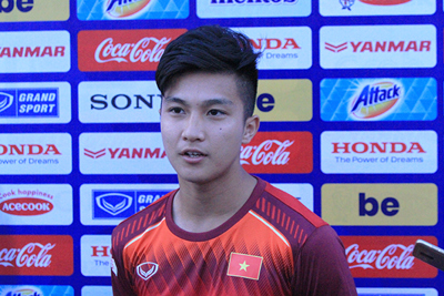 Cầu thủ Việt kiều tự tin về khả năng của mình tại U23 Việt Nam