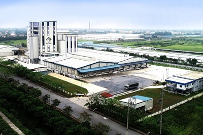 Khánh thành nhà máy thức ăn chăn nuôi tại Khu Công nghiệp Hòa Mạc, tỉnh Hà Nam