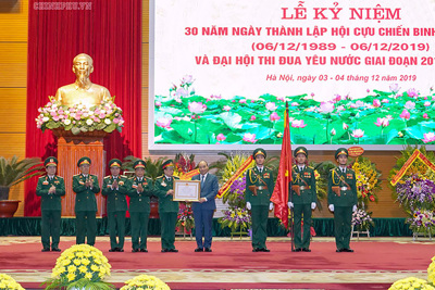 Thủ tướng Chính phủ Nguyễn Xuân Phúc: Hội Cựu chiến binh phải là chỗ dựa của Đảng, Nhà nước, Nhân dân