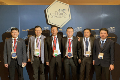 Phó chủ tịch VFF Trần Quốc Tuấn tái đắc cử vào Ban thường vụ AFC