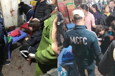 Hà Nội: Nghi án nổ súng cướp tiền ở chợ Long Biên