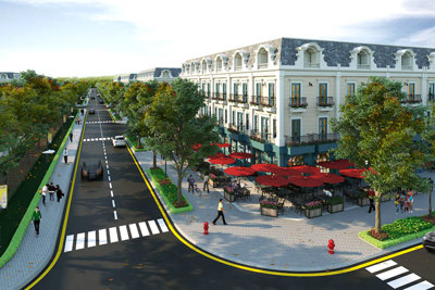 Hé lộ chủ đầu tư dự án nhà phố thương mại đầu tiên tại Uông Bí
