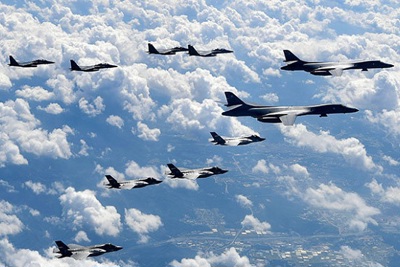 Mỹ điều 230 máy bay tập trận, Triều Tiên cảnh báo chiến tranh hạt nhân