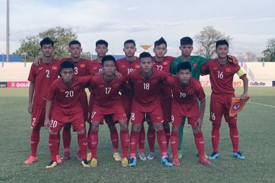Giải U15 Đông Nam Á 2019: Việt Nam có 3 điểm đầu tiên