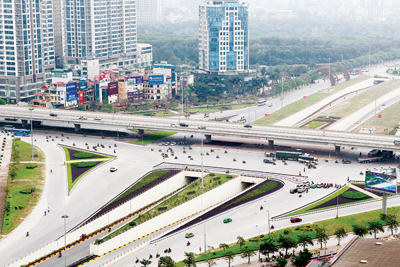 Chỉ số chất lượng không khí tại các điểm giao thông Hà Nội vẫn ở mức cao