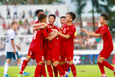 U15 Quốc tế - Cúp Acecook 2019: Việt Nam giành chiến thắng đầu tiên