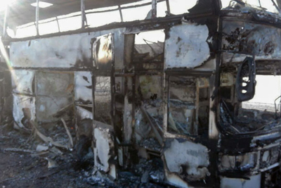 52 người  Uzbekistan thiệt mạng do cháy xe buýt tại Kazakhstan
