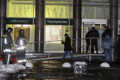 Nga: Nổ lớn trong siêu thị ở St. Petersburg làm 10 người thương vong