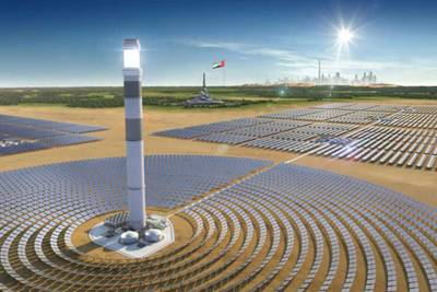 Công viên năng lượng mặt trời của Dubai sẽ phá vỡ các kỷ lục thế giới