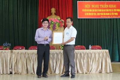 Huyện Thường Tín thành lập Cụm dân cư bảo đảm an toàn PCCC