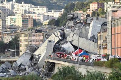 Số người chết trong thảm kịch sập cầu ở Italia tăng cao, nguy cơ được cảnh báo từ năm 2016