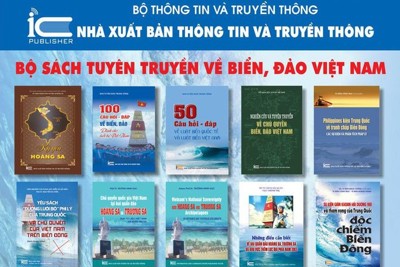Xuất bản bộ sách đồ sộ về Biển, Đảo Việt Nam với trên 20 đầu sách