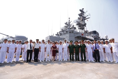 Đội tàu lực lượng bảo vệ bờ biển Nhật Bản thăm Đà Nẵng