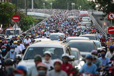 TP Hồ Chí Minh hạn chế xe vào khu vực trung tâm trong sáng mai