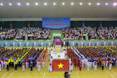 Khai mạc Hội khỏe Phù Đổng quận Hoàng Mai năm học 2019 – 2020