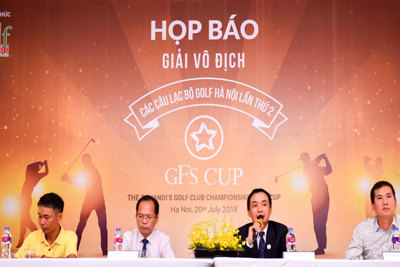 408 golf thủ sẵn sàng tranh cúp vàng giải vô địch các CLB Golf Hà Nội - GFS Cup