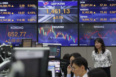 Cổ phiếu châu Á tăng mạnh nhất 3 tháng, chứng khoán Trung Quốc dẫn đầu