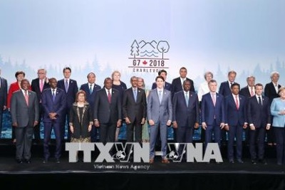Thủ tướng đề xuất các nước G7 hình thành cơ chế hợp tác toàn cầu về giảm chất thải nhựa