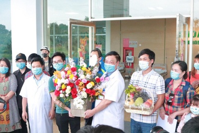 30 công dân Việt trở về từ Vũ Hán đã được xuất viện