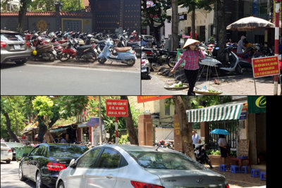 Tràn lan vi phạm trật tự đô thị ở phường Lê Đại Hành