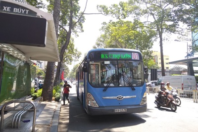 TP Hồ Chí Minh: Lượng khách đi xe buýt liên tục giảm trong thời gian dài