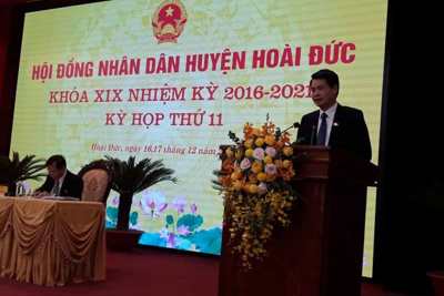 Để trở thành quận vào năm 2020, Hoài Đức còn nhiều việc phải làm