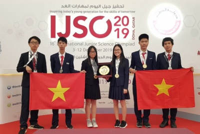 3 học sinh Hà Nội đạt huy chương Vàng kỳ thi Olympic Khoa học trẻ quốc tế IJSO