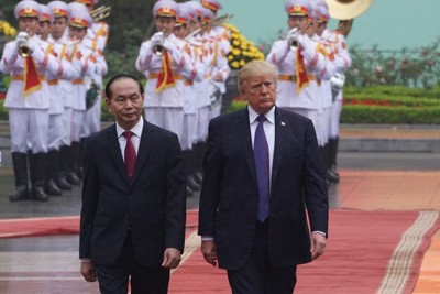 Tổng thống Trump cảm ơn về "ngày tuyệt vời" ở Việt Nam