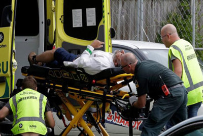 Xả súng đẫm máu tại New Zealand, hàng chục người nghi thiệt mạng