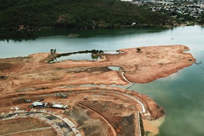 Dự án đổ đất lấn sông Cu Đê ở Đà Nẵng: Thi công khi chưa có hồ sơ quy hoạch và giấy phép xây dựng