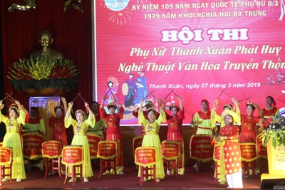 Quận Thanh Xuân: Giữ “hồn” nghệ thuật văn hóa truyền thống