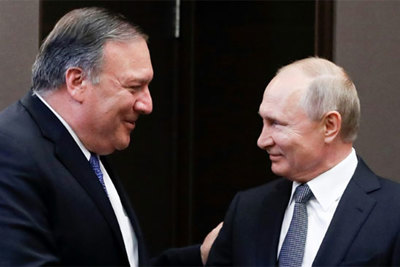 Bất đồng nổi cộm khi Tổng thống Putin tiếp Ngoại trưởng Pompeo