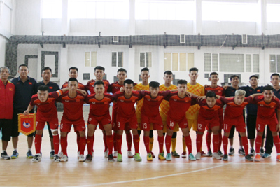 Giao hữu tại Iran, U20 futsal Việt Nam thắng đậm U20 Mes Sungun
