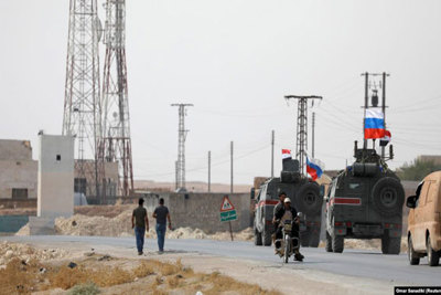 Các lực lượng Nga tiến vào biên giới Syria - Thổ Nhĩ Kỳ