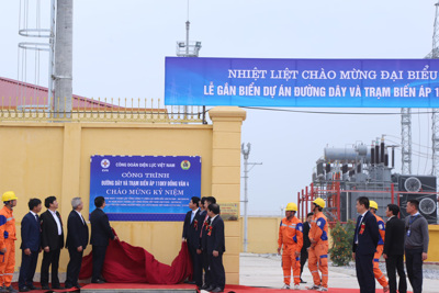 Công trình Đường dây và Trạm biến áp 110kV Đồng Văn IV - Góp phần thúc đẩy kinh tế Hà Nam