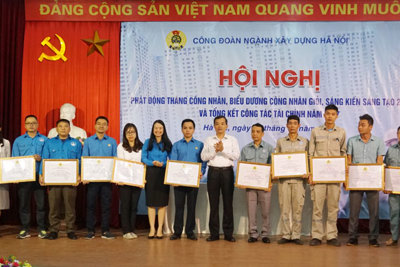 Công đoàn ngành Xây dựng Hà Nội: Chú trọng phong trào an toàn vệ sinh lao động