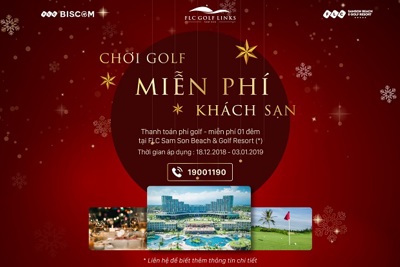 Thỏa sức chơi golf - Miễn phí nghỉ dưỡng tại FLC Sầm Sơn