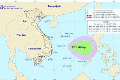 Kiểm soát chặt tàu thuyền trên biển trước nguy cơ áp thấp nhiệt đới mạnh lên thành bão