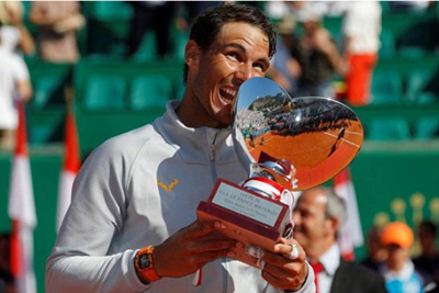 Nadal "đè bẹp" Nishikori để lần thứ 11 đăng quang Monte Carlo