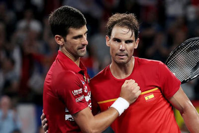 Bảng xếp hạng ATP tennis: Djokovic "sắp hạ" Nadal